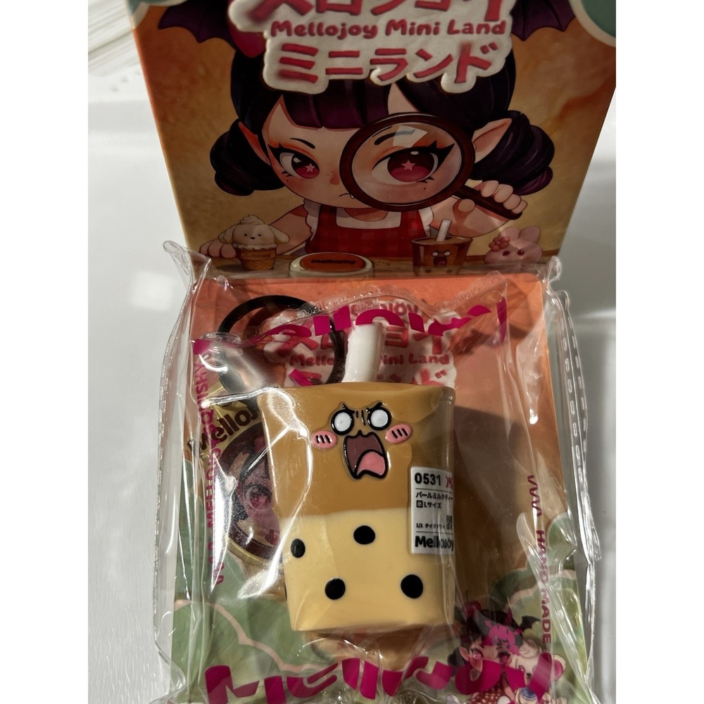 MelloJoy Mini Land Mini angry boba milk tea Squishy Stress Relief Toy Dry Yogurt - Picture 2 of 13